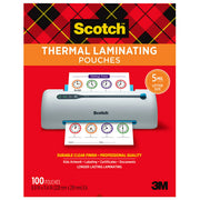Thermal Laminating Pouches, 5 mil Size, Pack of 100