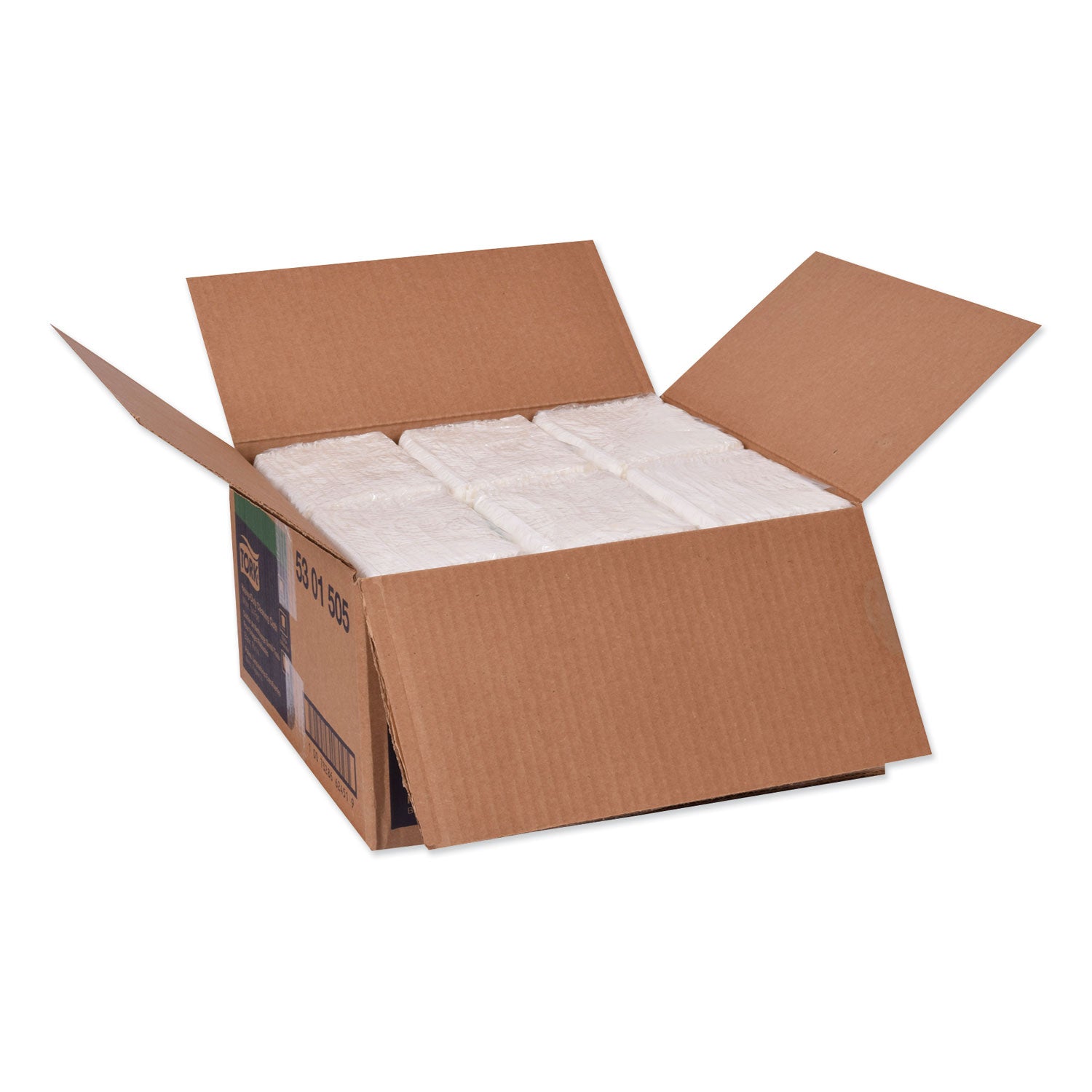 Heavy-Duty Cleaning Cloth, 12.6 X 13, White, 50/pack, 6 Packs/carton