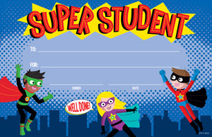 Creative Teaching Press CTP1311 Superheroes Award, Small