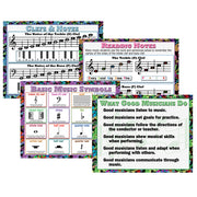 Music Posters, Set of 4