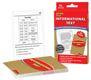 Reading Comprehension Practice Cards: Informational Text (Red Level)