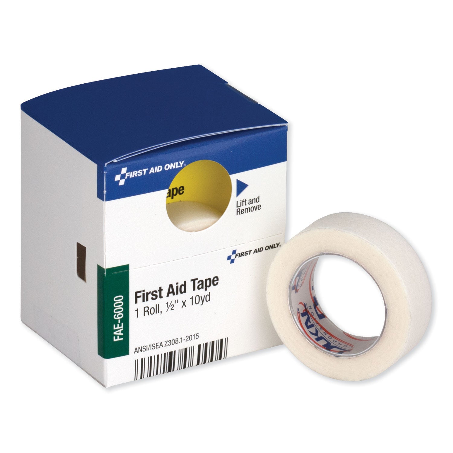 10 yd Length x 0.50" Width - White - For Secure Dressing, First Aid - 1 Box