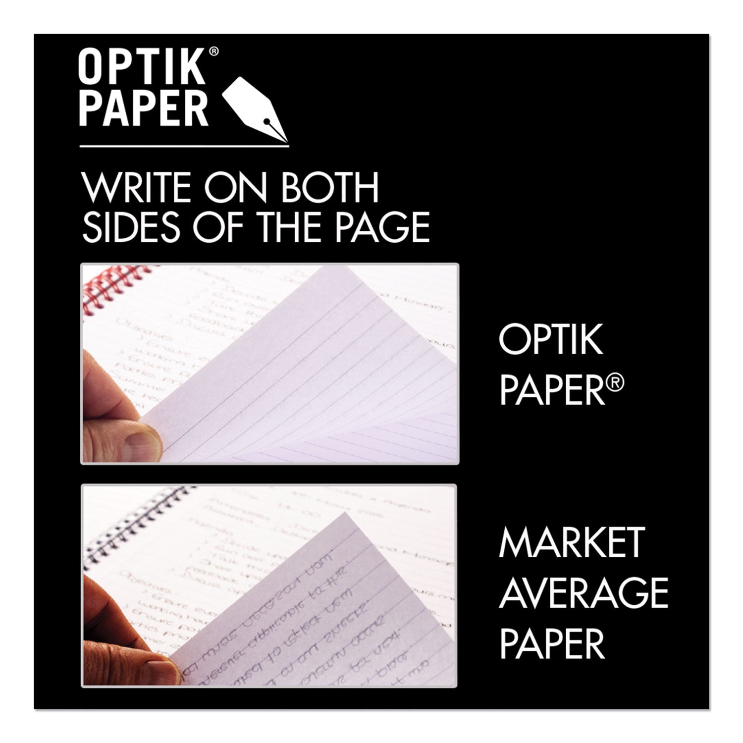 96 Sheets - Sewn - 24 lb Basis Weight - A4 - 8 1/4" x 11 3/4" Sheet Size - White Paper - Red Binding - Black Heavyweight Cover - Hard Cover, Ribbon Marker - 1 Each