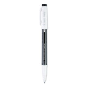 Pilot Erasaable Marker Pens - 0.7 mm Fine Pen Point - Erasable - Black Ink - Gel-based - Document, Writing - 1 Dozen
