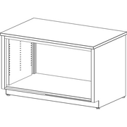 Mailflow Systems Storage Console-No Doors HPL, 48"W x 30"H