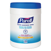 PURELL&reg; Sanitizing Wipes - WhiteTub - 270/Tub - 6 / Carton