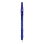 Paper Mate Profile Gel 0.7mm Retractable Pen - 0.7 mm Pen Point - Retractable - Blue Ink - Gel-based - 1 Box