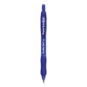 Profile Gel Pen, Retractable, Medium 0.7 Mm, Blue Ink, Translucent Blue Barrel, Dozen