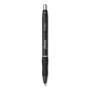 Sharpie S-Gel Pens - 1 mm Pen Point - Black Ink - Gel-based - Black Barrel - 4 / Pack