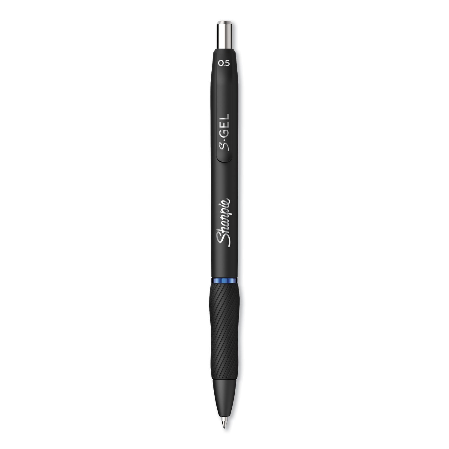Sharpie S-Gel Pens - 0.5 mm Pen Point - Retractable - Blue Ink - Gel-based - 1 Dozen