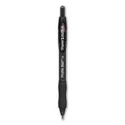 Paper Mate Profile 1.0mm Ballpoint Pens - 1 mm Medium Conical Pen Point - Retractable - Black Ink - Black Barrel - 1 Dozen
