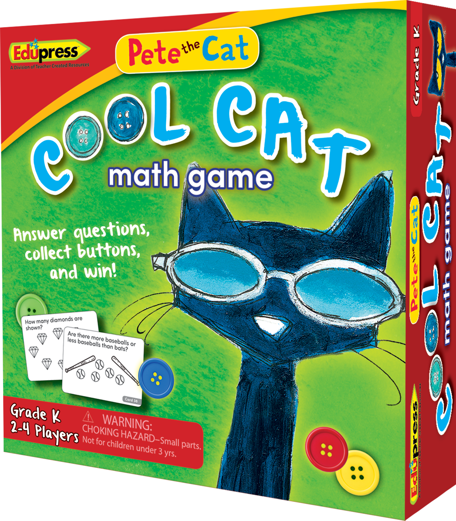 Pete the Cat® Cool Cat Math Game (Gr. K)