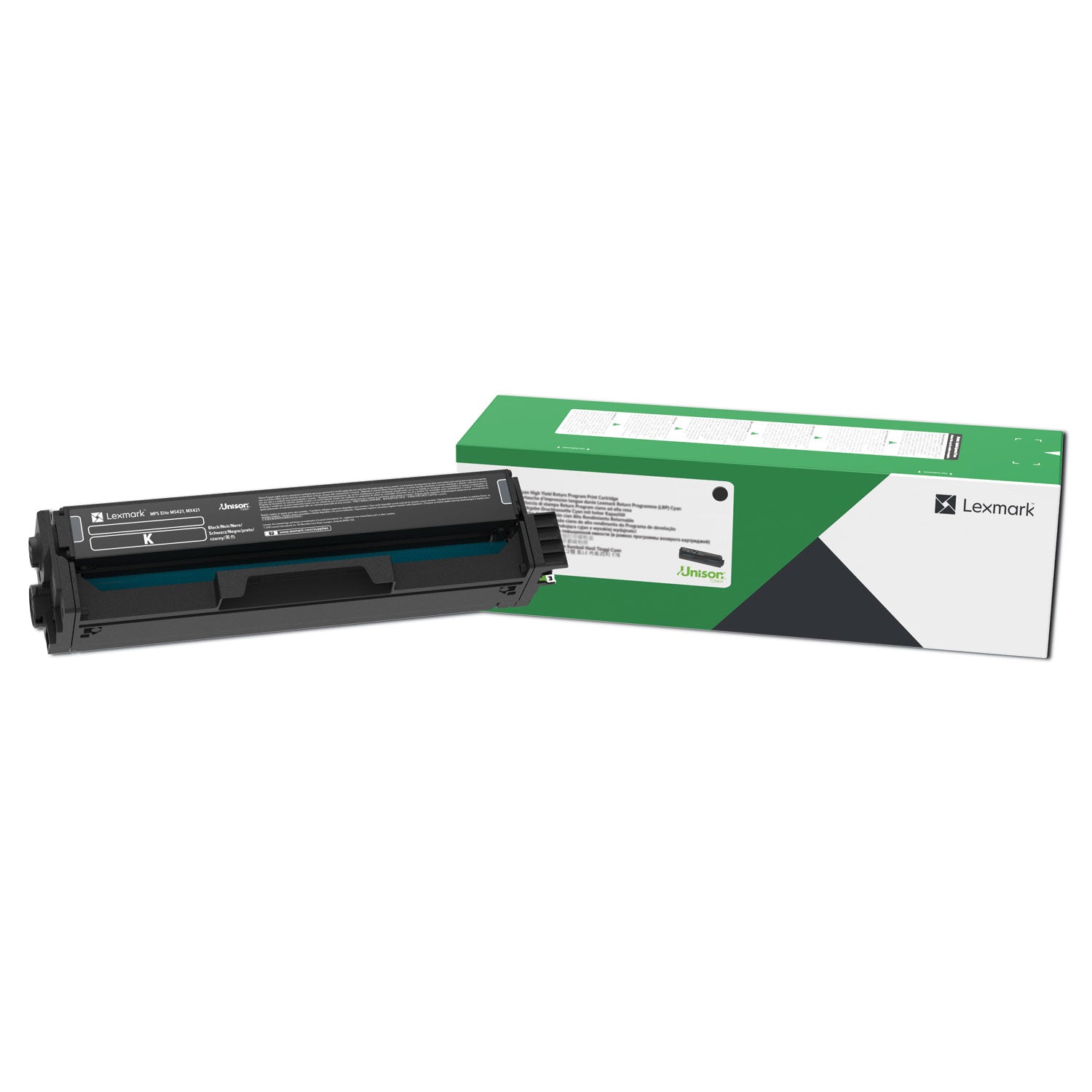 Lexmark Unison Original Laser Toner Cartridge - Black - 1 Each - 1500 Pages