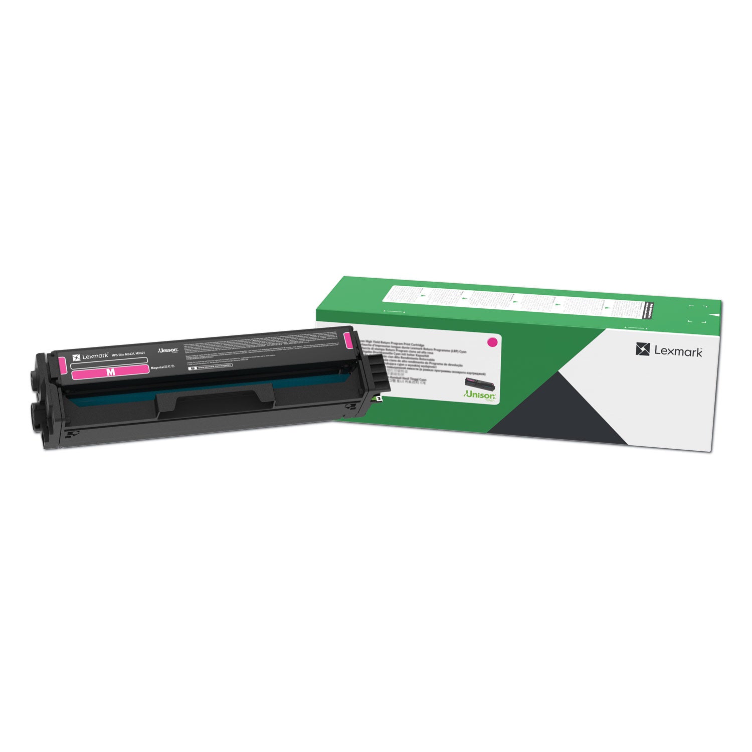 Lexmark Unison Original Laser Toner Cartridge - Magenta - 1 Each - 1500 Pages