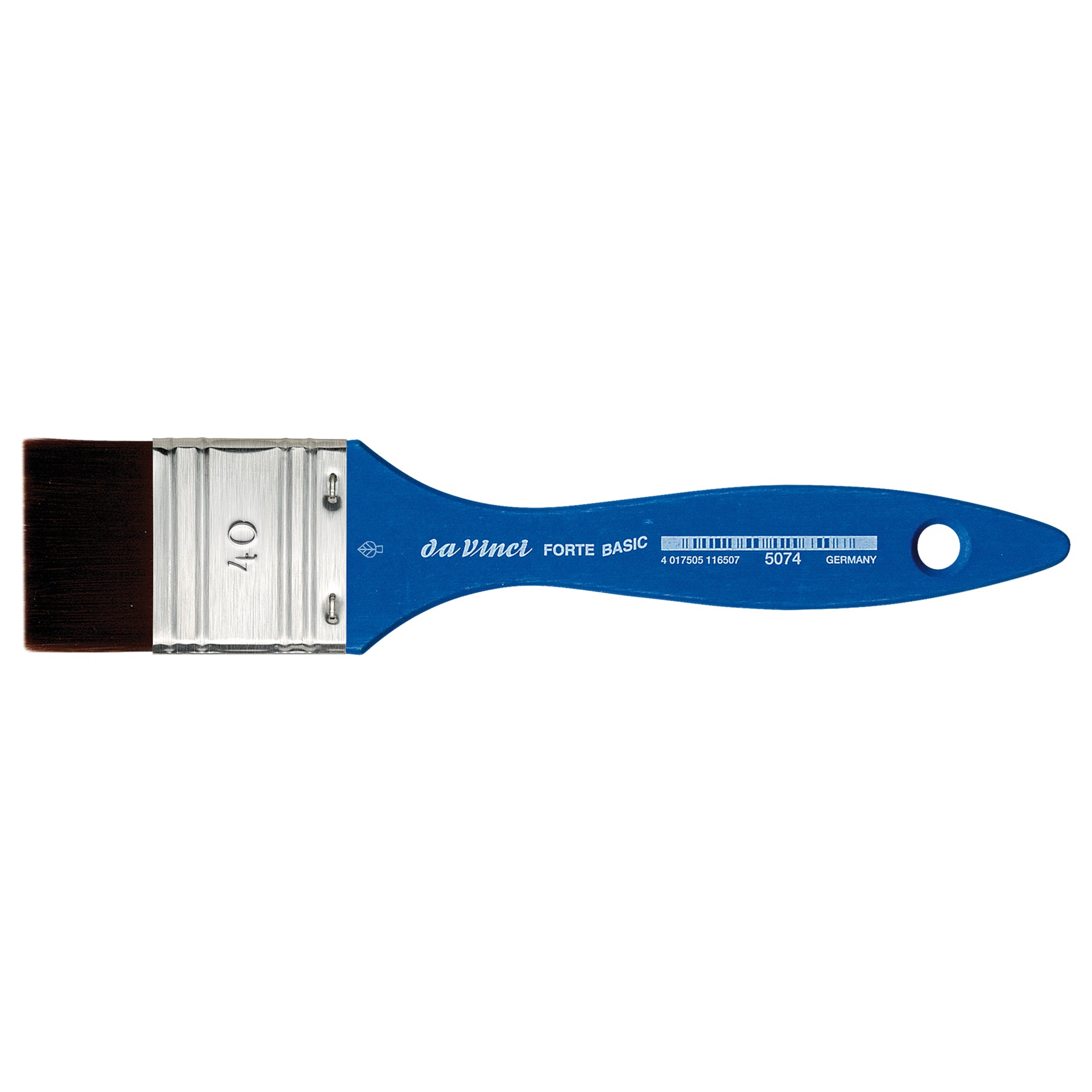 FORTE BASIC Mottler Brush, Synthetic, Acrylic, Flat, Series 5074, Size 40
