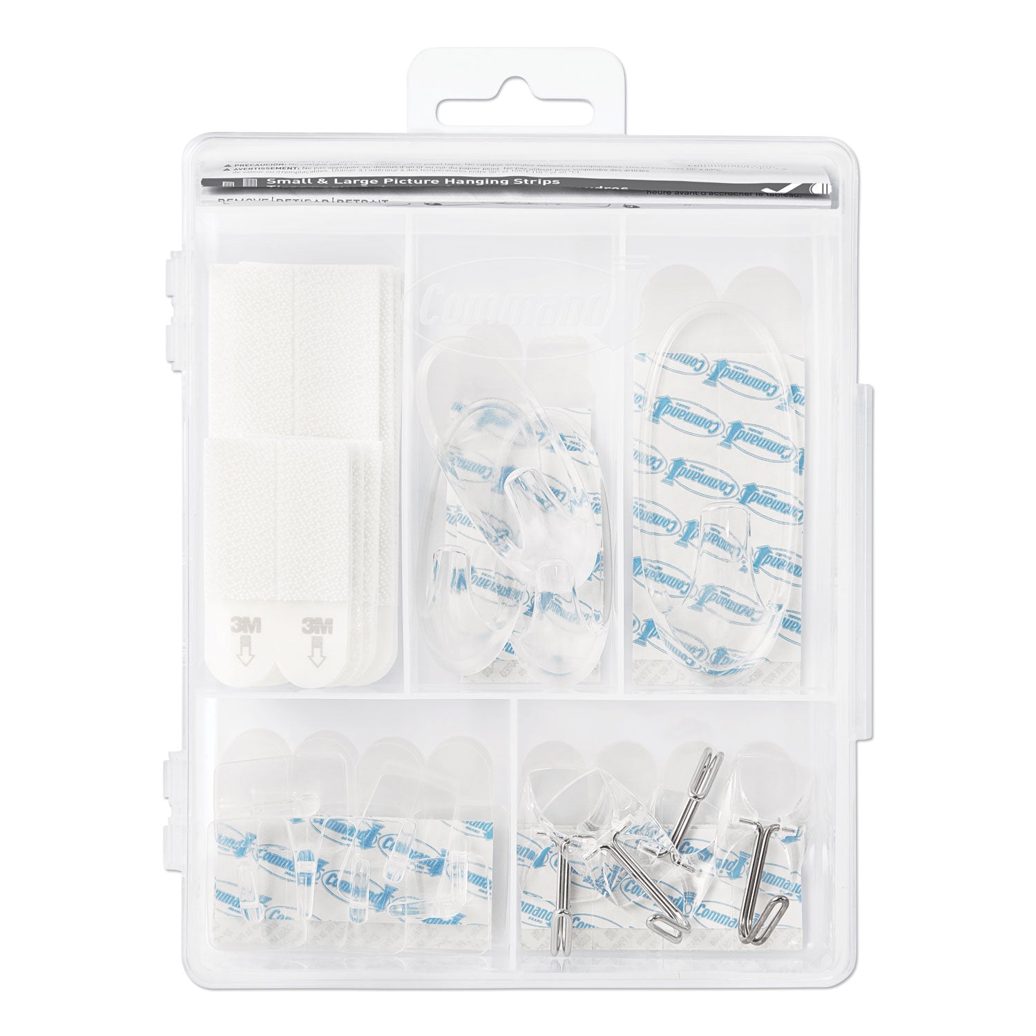 Adhesive - Assorted - for Wood, Tile, Glass, Metal, Hat, Calendar, Decoration, Smooth Surface, Key, Spoon, Tool, ... - Plastic - Clear - 1 Pack