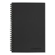 80 Sheets - Wire Bound - 20 lb Basis Weight - Jr.Legal - 5" x 8" Sheet Size - White Paper - Black Binding - Black Linen Cover - Perforated, Subject, Bond Paper - 1 Each