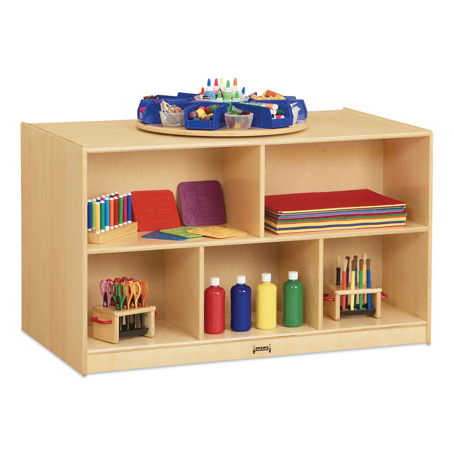 29.50" Height x 48" Width x 28.50" Depth - Floor - Non-yellowing, Stain Resistant, Kick Plate, Sturdy - Wood Grain - Baltic Birch Plywood - 1 Each