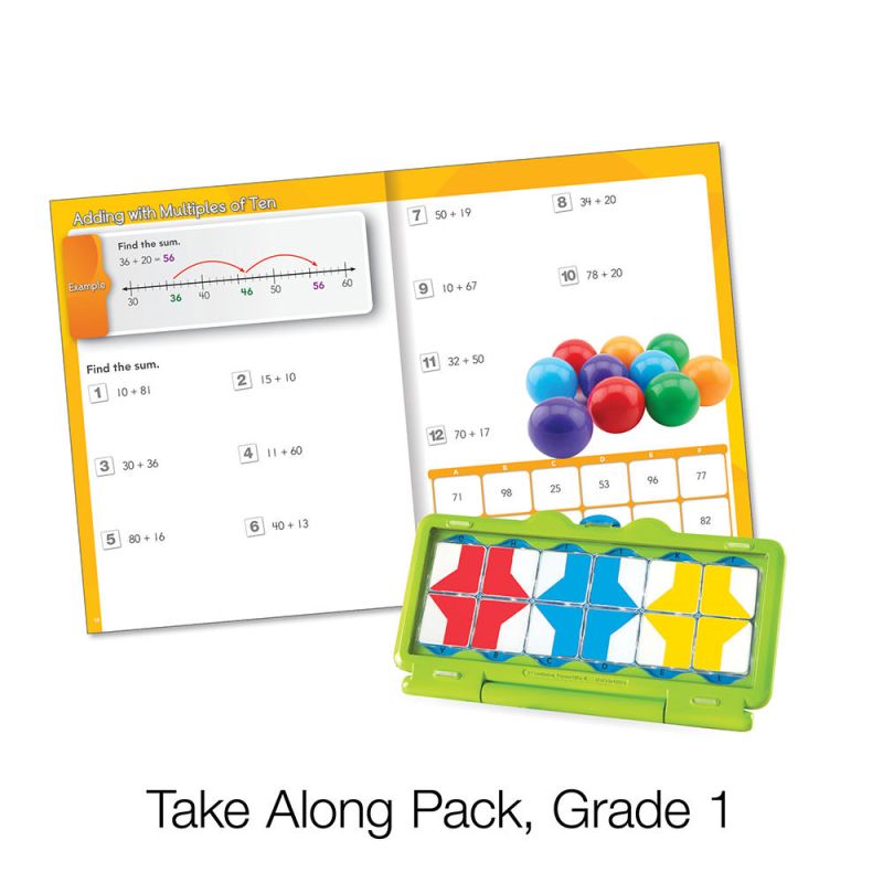 VersaTiles Math Take Along Pack, Gr. 1