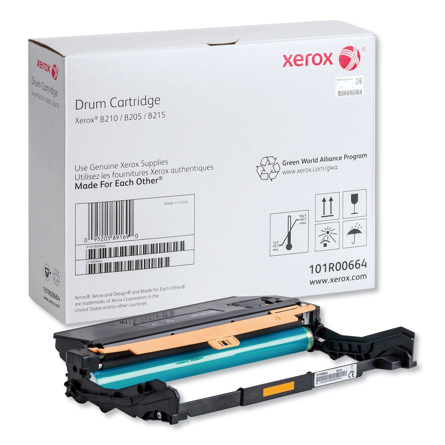 101r00664 Drum Unit, 10,000 Page-Yield, Black