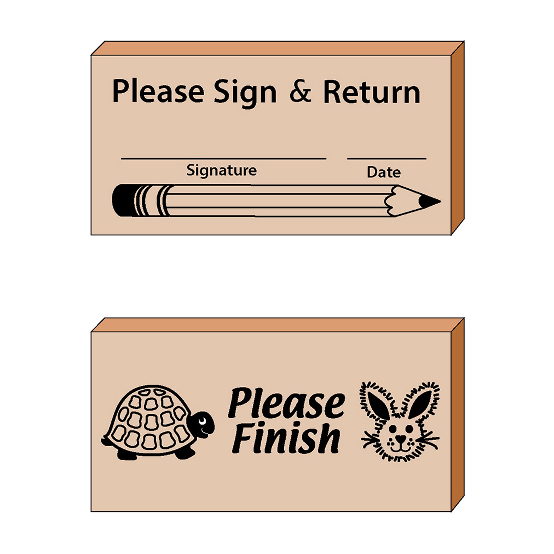 Teachers Helper Stamps, Set of 4