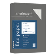 Granite Specialty Paper, 24 lb Bond Weight, 8.5 x 11, Gray, 500/Ream