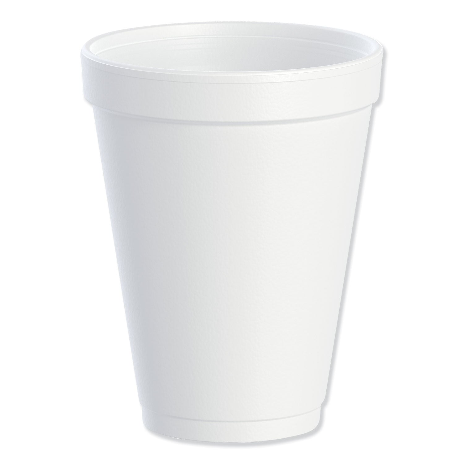 12 fl oz - White - Foam - Coffee, Soft Drink, Hot Cider, Hot Chocolate, Juice, Cappuccino, Tea, Cold Drink - 25/Bag - 40 / Carton