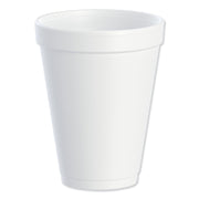 12 fl oz - White - Foam - Coffee, Soft Drink, Hot Cider, Hot Chocolate, Juice, Cappuccino, Tea, Cold Drink - 25/Bag - 40 / Carton