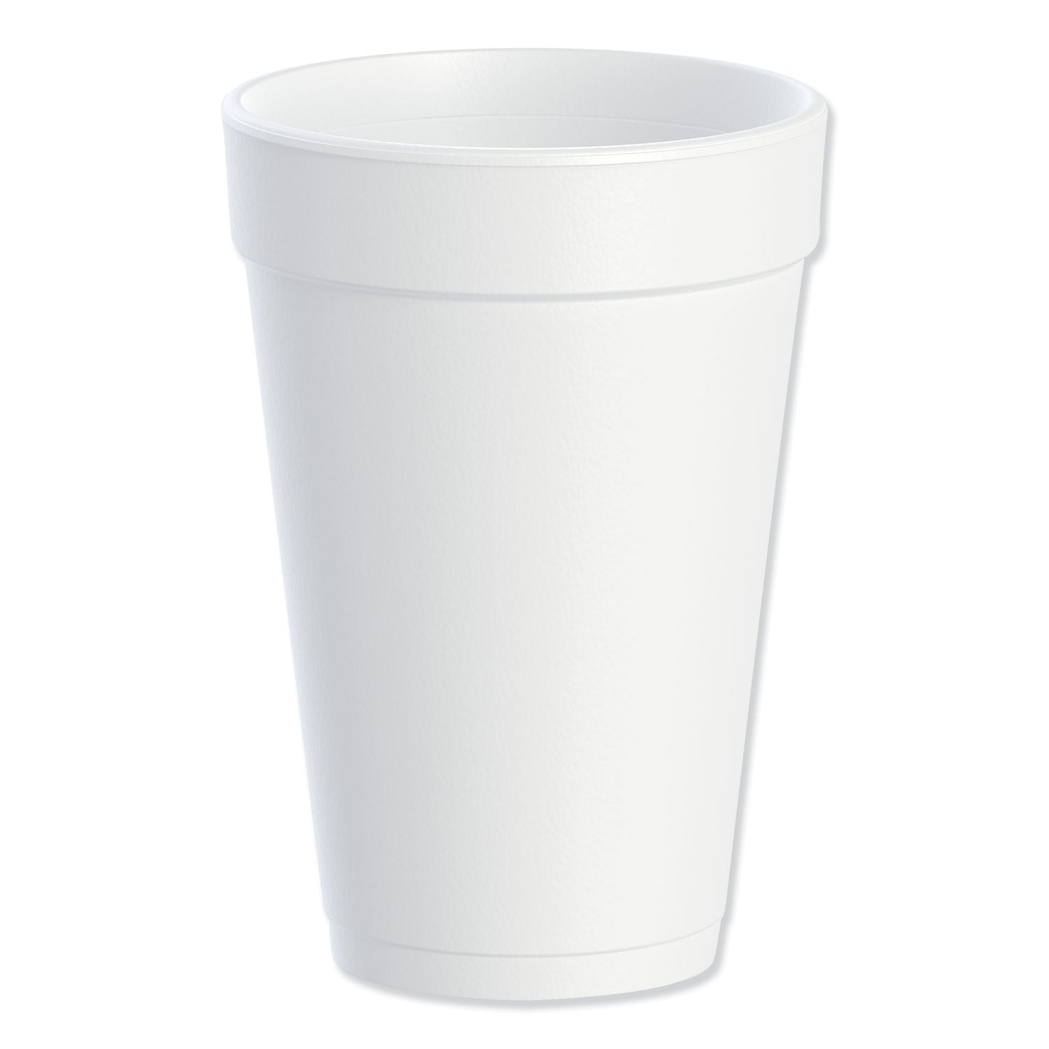 16 fl oz - White - Foam - Cold Drink, Hot Drink, Soft Drink - 25/Bag - 40 / Carton