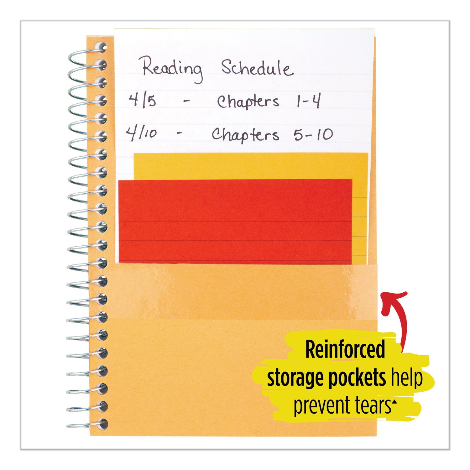 Wirebound Notebook, 1-Subject, Medium/College Rule, Green Cover, (100) 11 x 8.5 Sheets