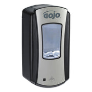 Gojo&reg; LTX-12 Touch-free Foam Soap Dispenser - Automatic - 1.27 quart Capacity - Site Window, Refillable, Touch-free, Lockable, Skylight - Chrome, Black - 1 Each