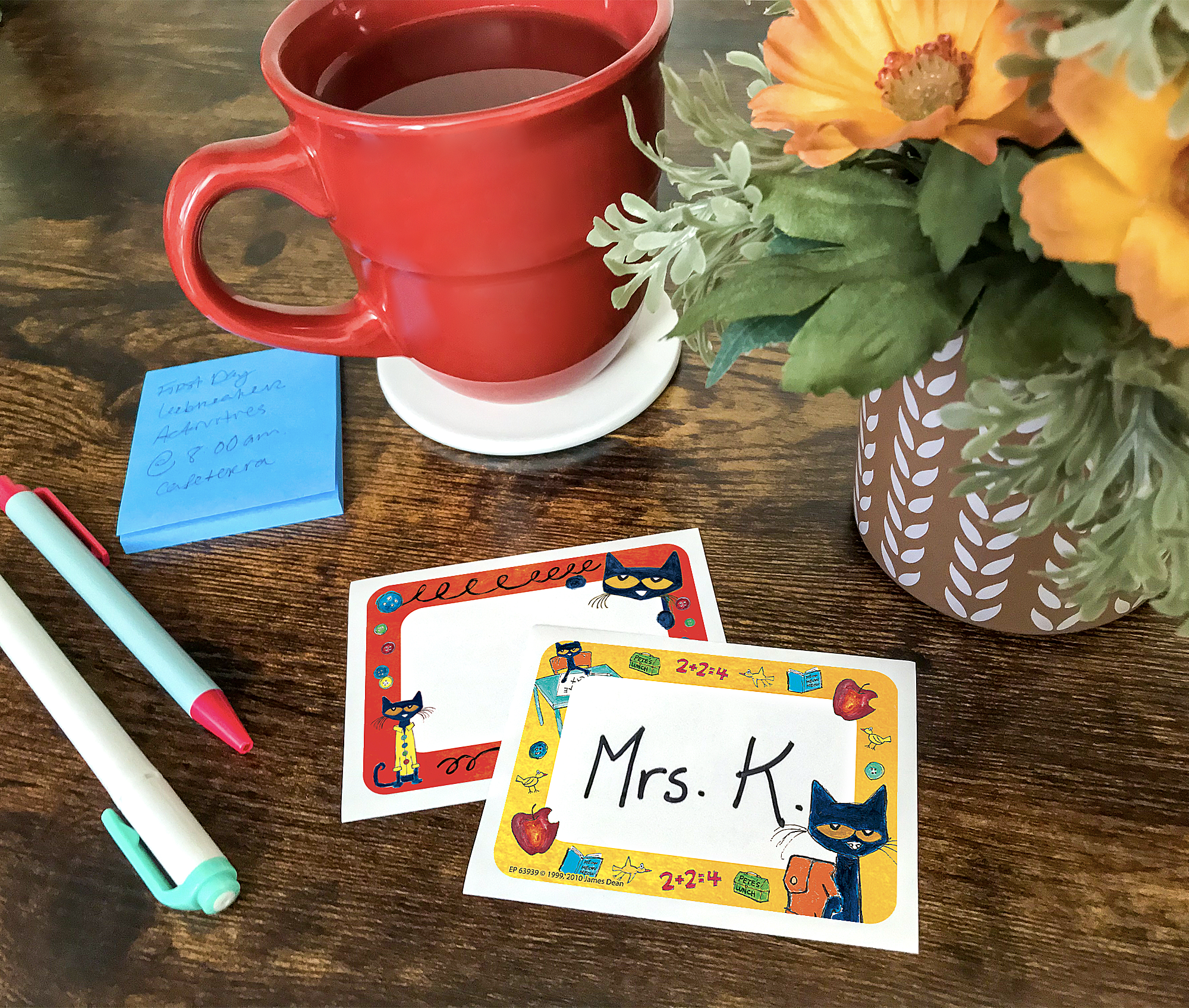Pete the Cat® Name Tags/Labels - Multi-Pack