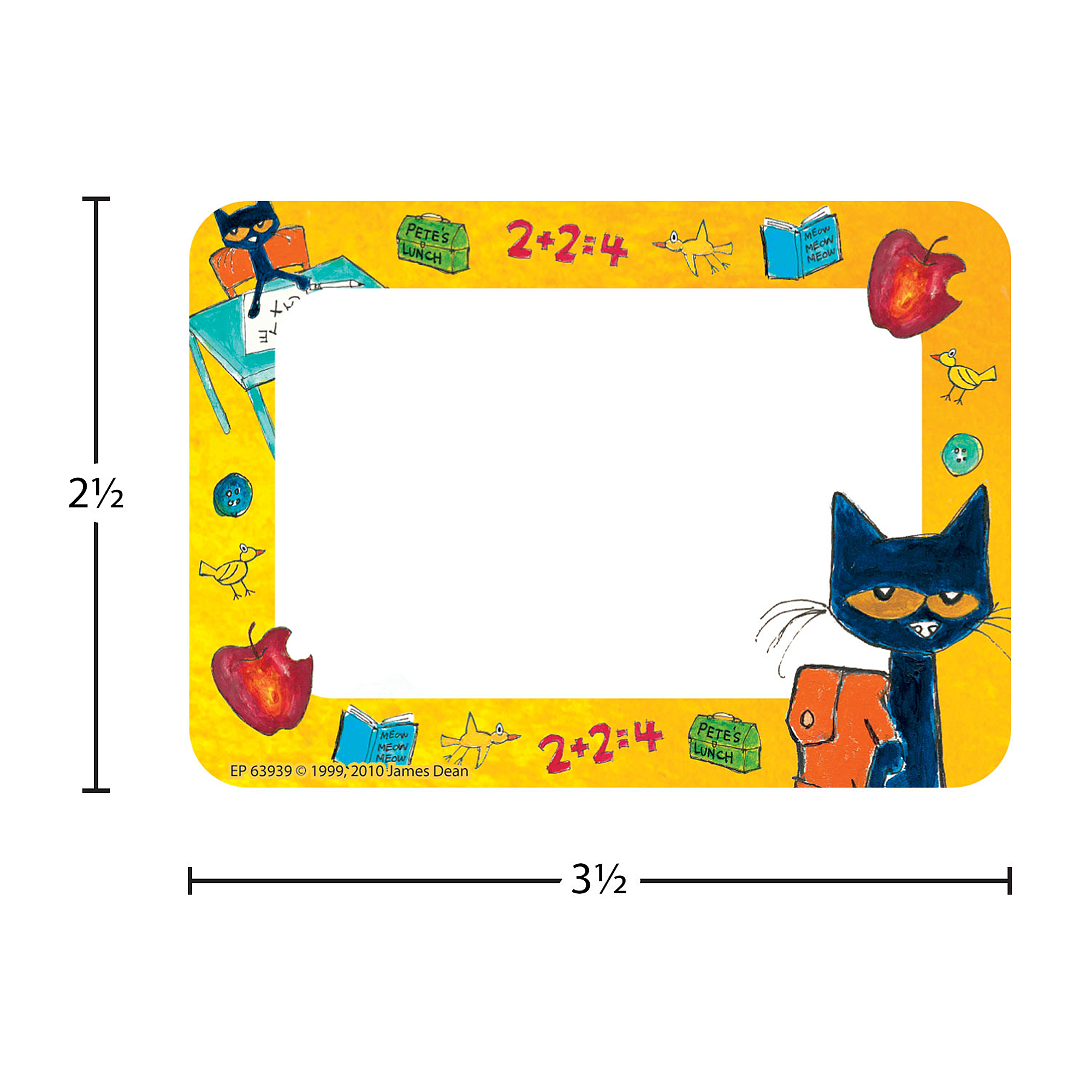 Pete the Cat® Name Tags/Labels - Multi-Pack