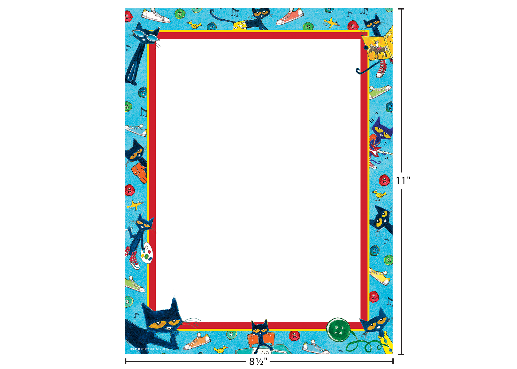 Pete the Cat® Computer Paper