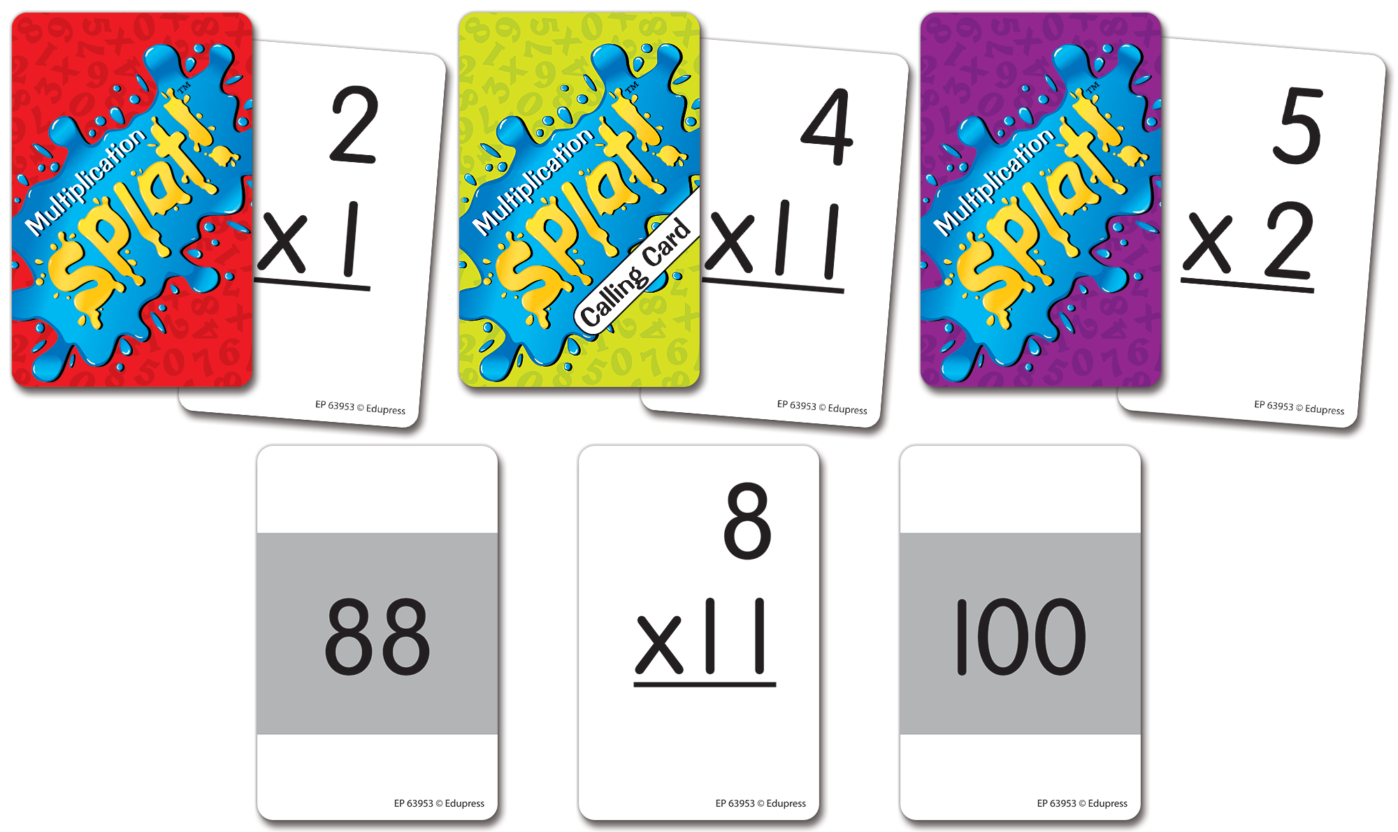Splat™ Game: Multiplication