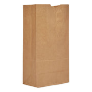 Grocery Paper Bags, #20 Size, 8.25" x 5.25" x 16.13", Natural, 500/Bundle