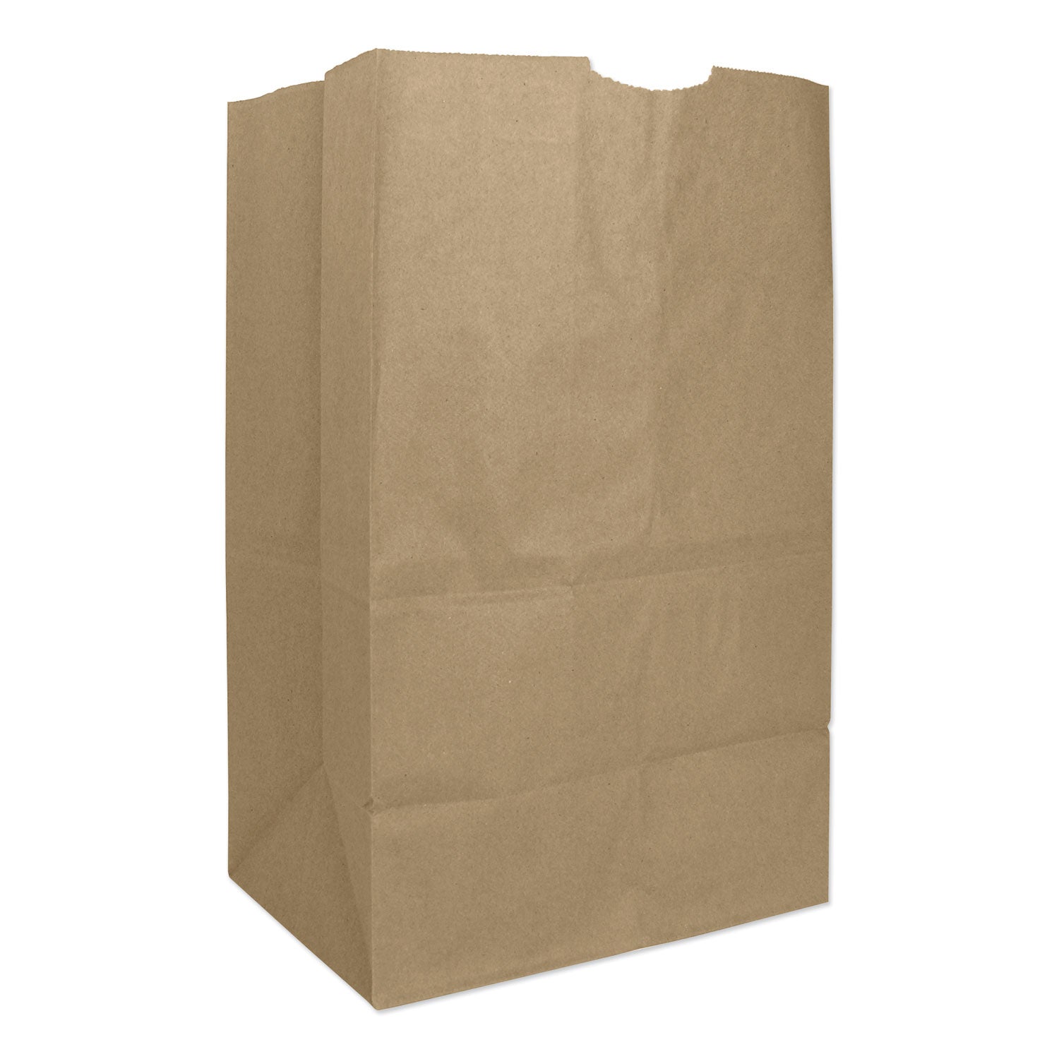 Grocery Paper Bags, #20 Squat Size, Extra-Heavy-Duty, 8.13" x 5.88" x 12.5", Natural, 500/Bundle