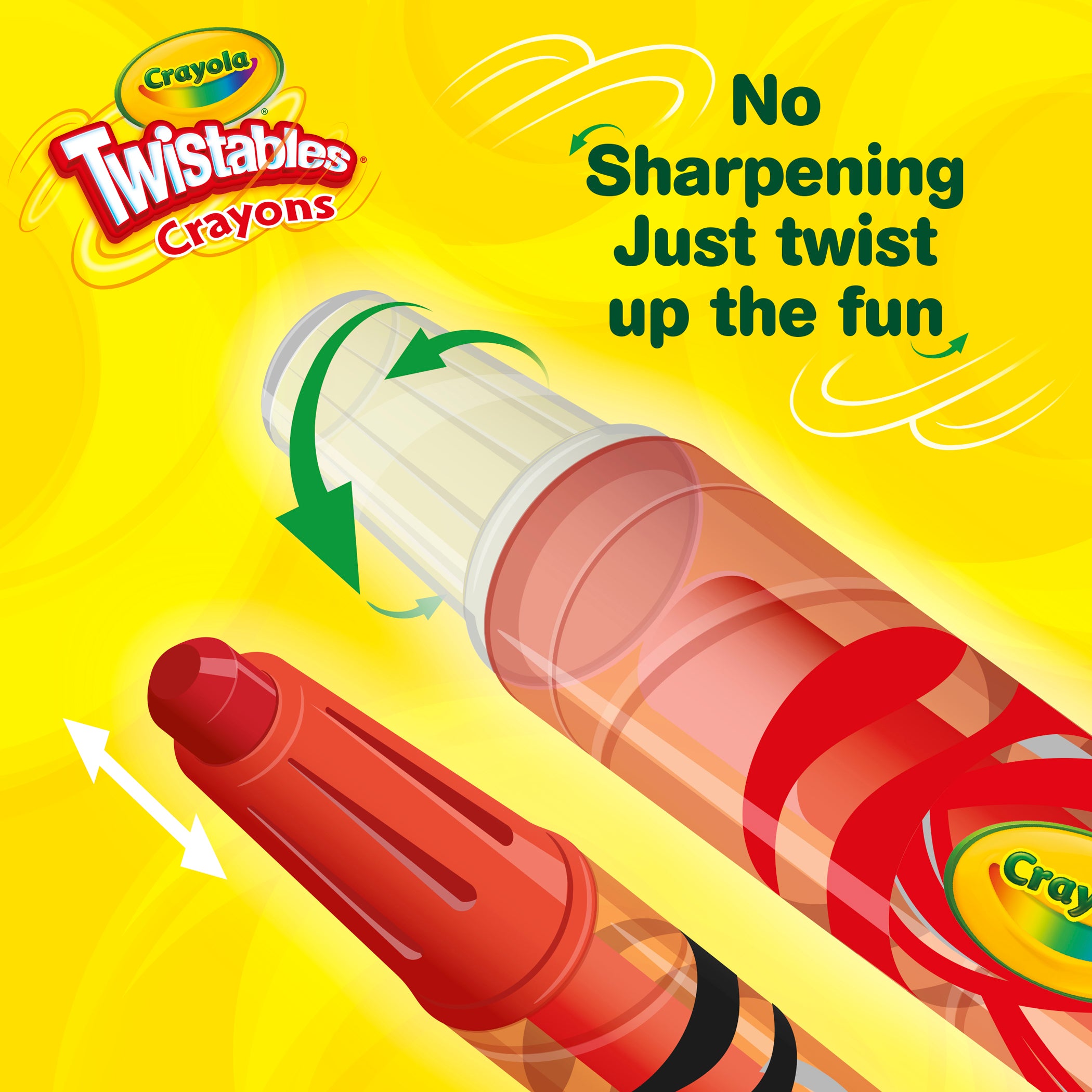 Mini Twistables Crayons, Pack of 10