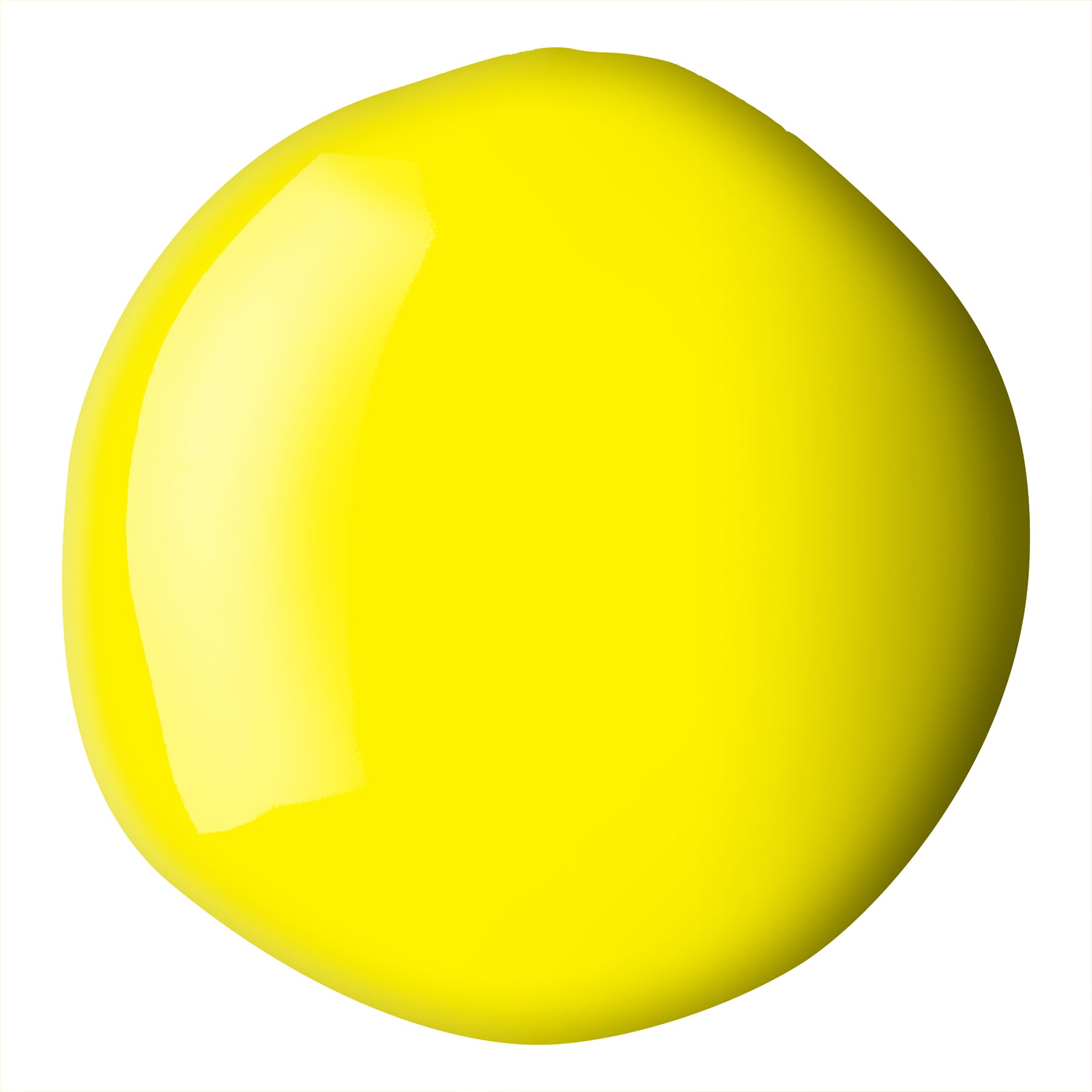 LQ BASICS Acrylic Fluid 118ml Bottle -  Cadmium Yellow Light Hue