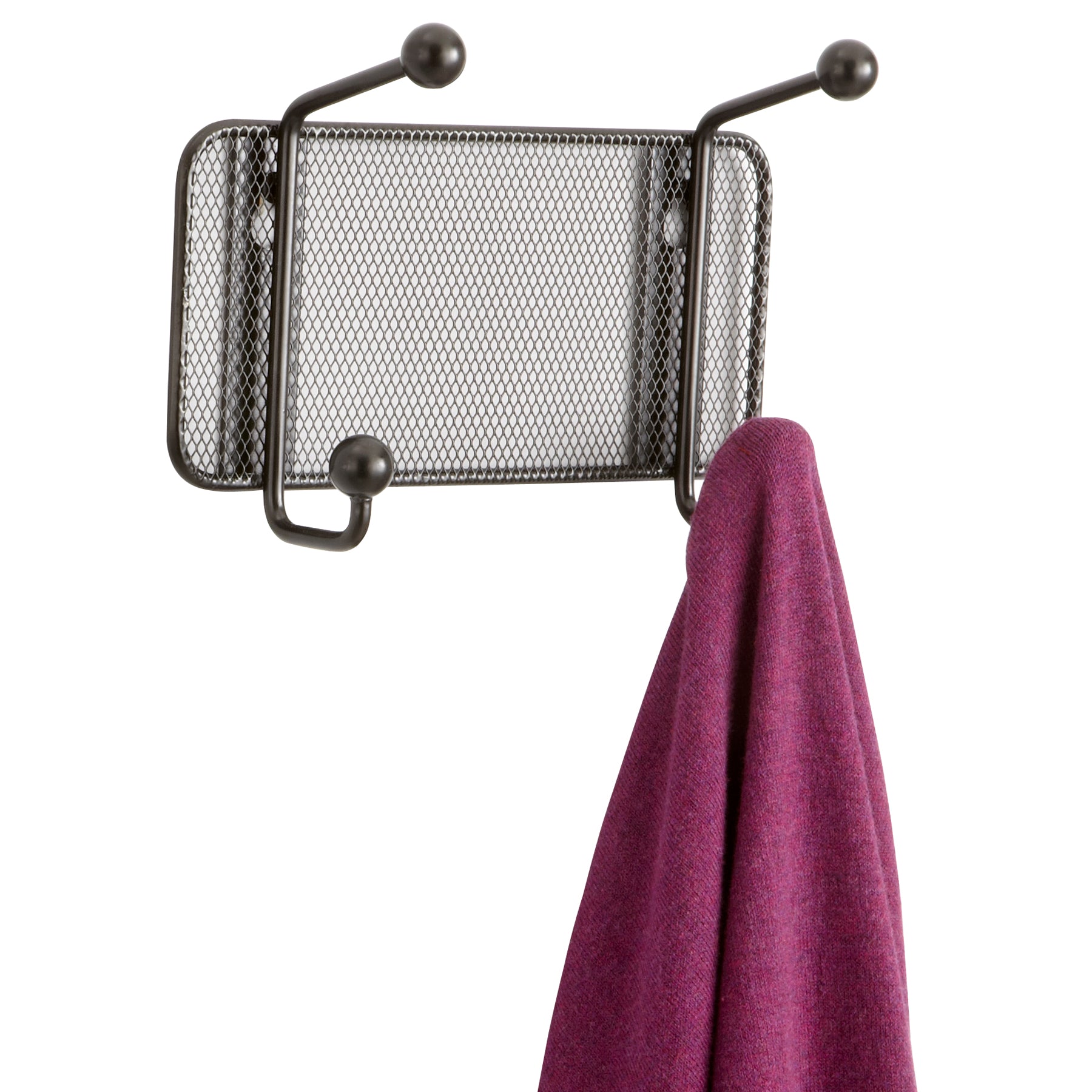 Onyx Wall Rack 2 Hook