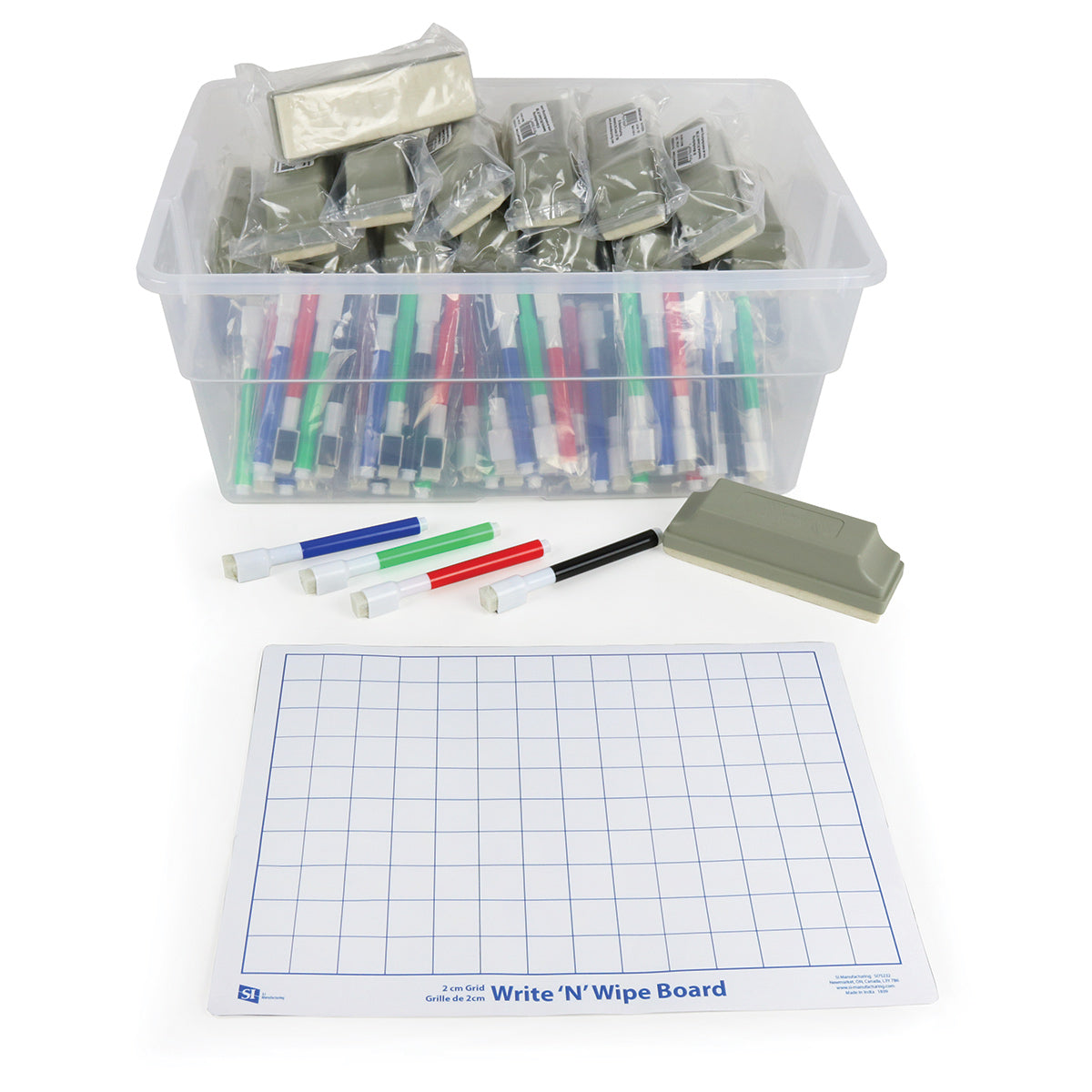 Class Solutions 2 cm Grid Board in Container