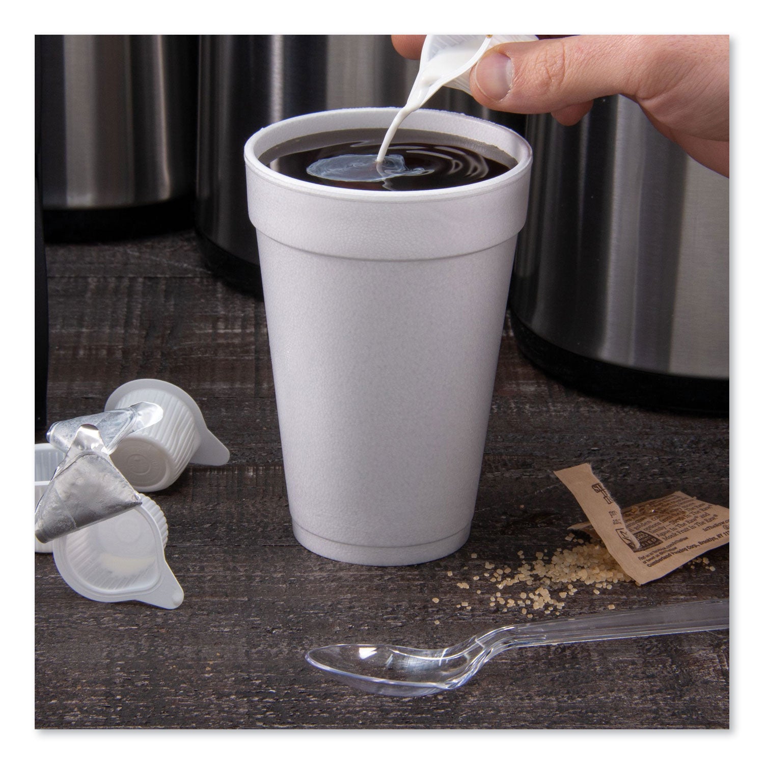 16 fl oz - White - Foam - Cold Drink, Hot Drink, Soft Drink - 25/Bag - 40 / Carton