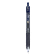 G2 Premium Gel Ink Retractable Pens - 0.7 mm Fine Pen Point - Refillable - Retractable - Navy Blue Ink - Gel-based - Clear Barrel - 1 Dozen