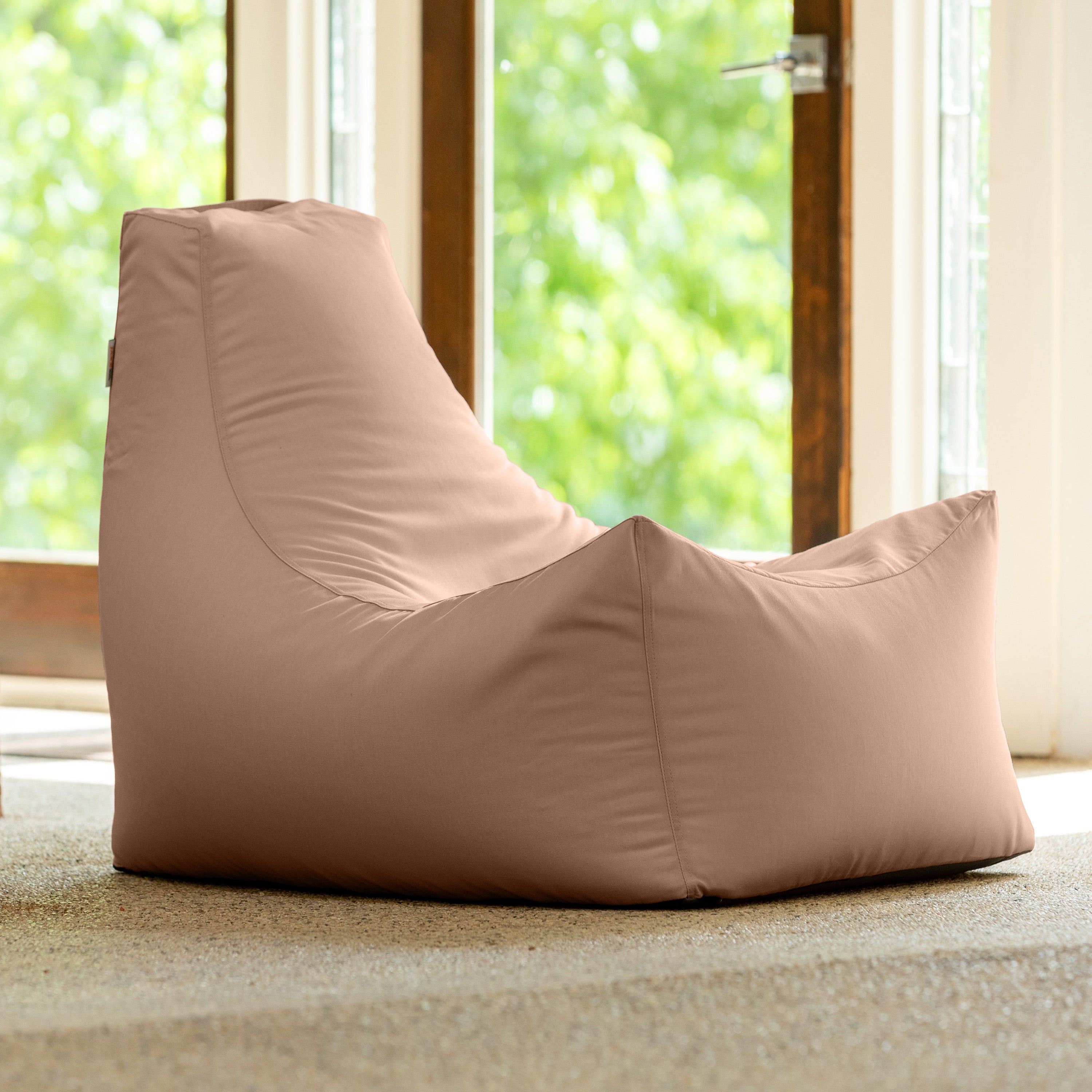 Jaxx Juniper Outdoor Bean Bag Patio Chair & Poolside Lounge, Petal