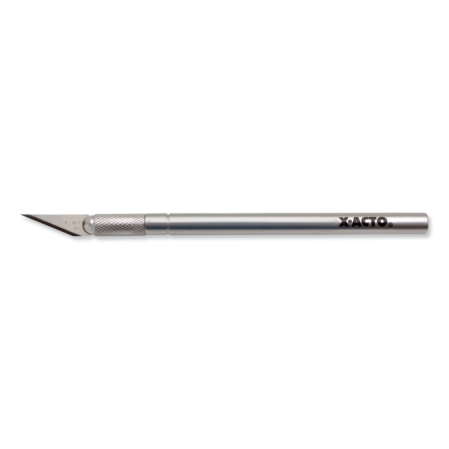 No. 1 Z-Series Precision Utility Knife with Replaceable Steel Blade, Safety Cap, Silver