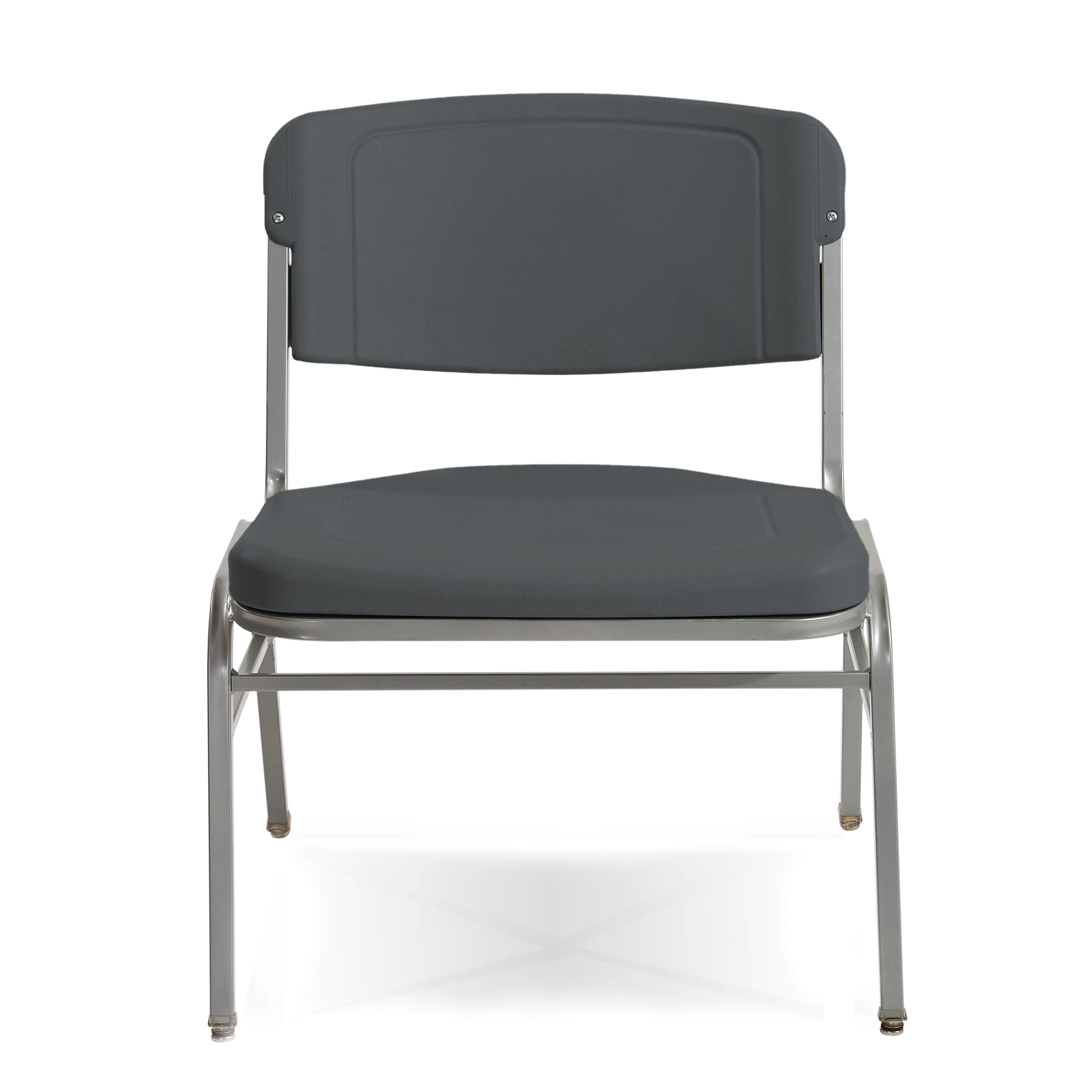Rough n Ready® 4 Pack Big & Tall Stack Chair, Charcoal