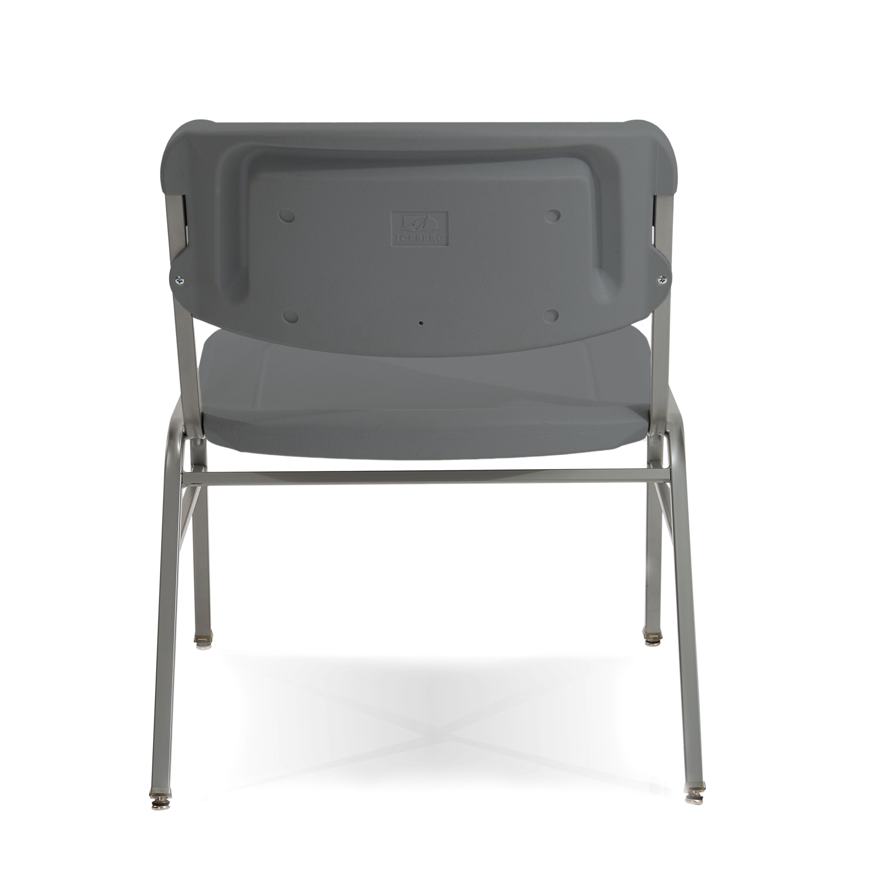 Rough n Ready® 4 Pack Big & Tall Stack Chair, Charcoal