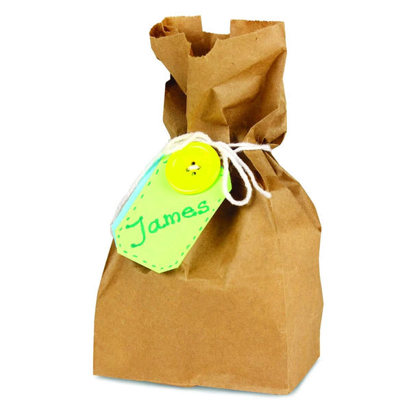 Paper Bags Size #4 -  100 per pkg, Natural / Kraft