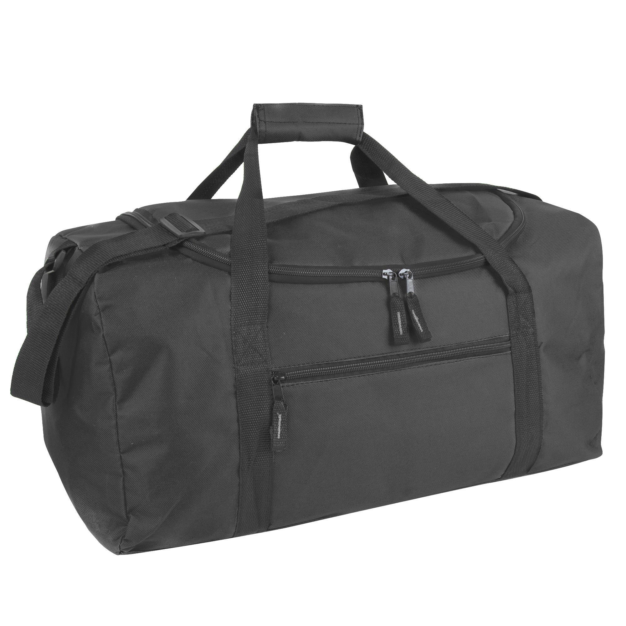 20 Inch Duffel Bag - Black - 24 in the Pack