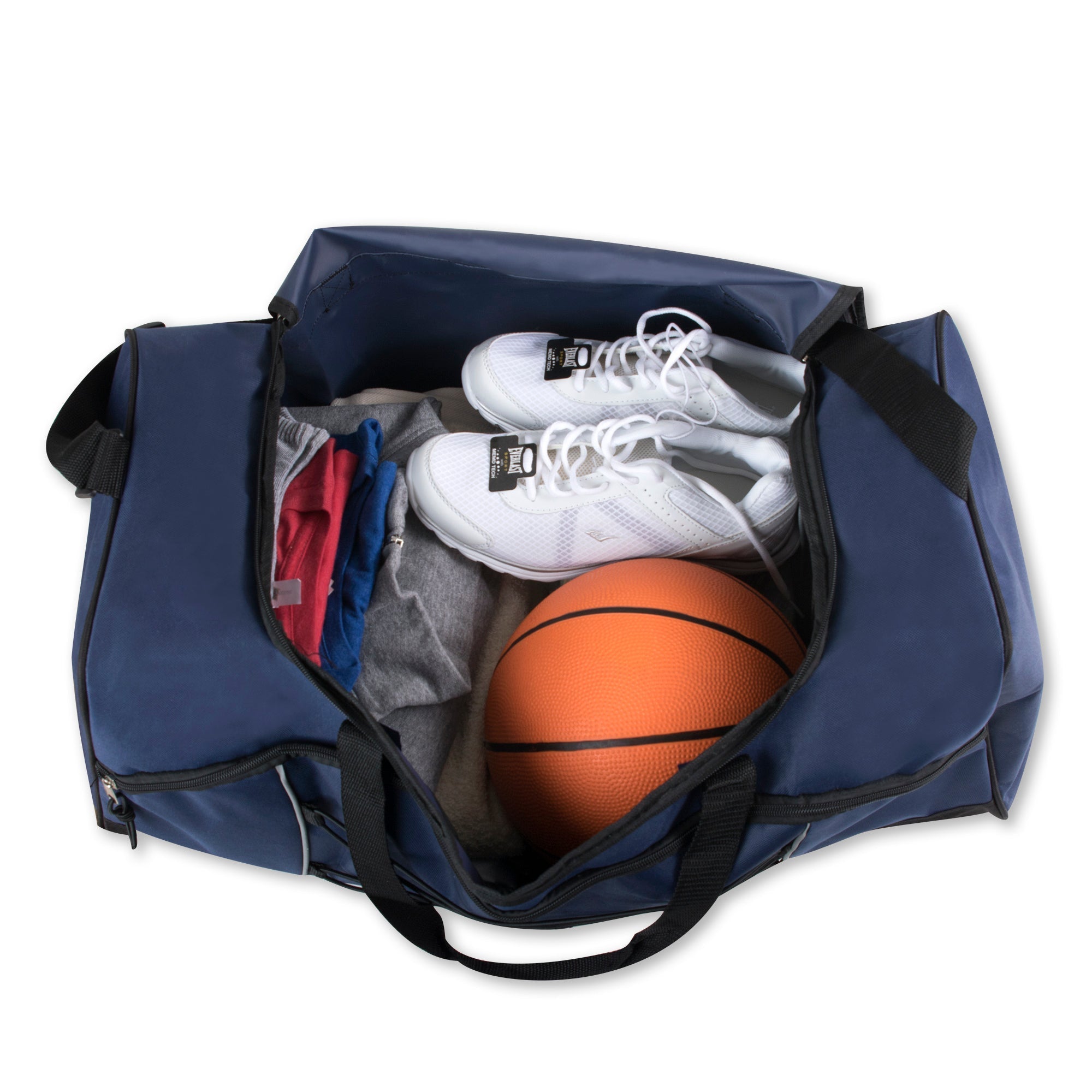 Trailmaker 26 Inch Bungee Duffel Bag - Navy - 24 in the Pack